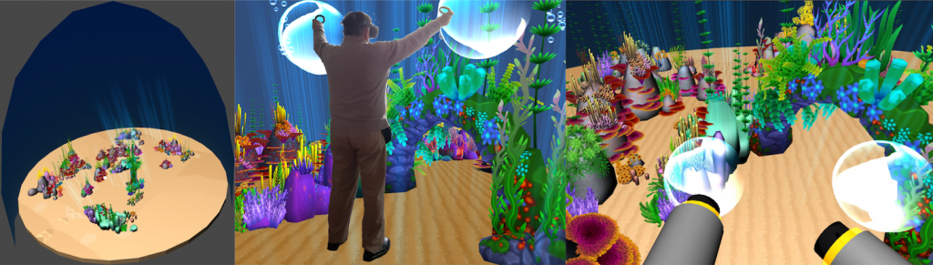 Bubbles — Virtual Gym VR gameplay